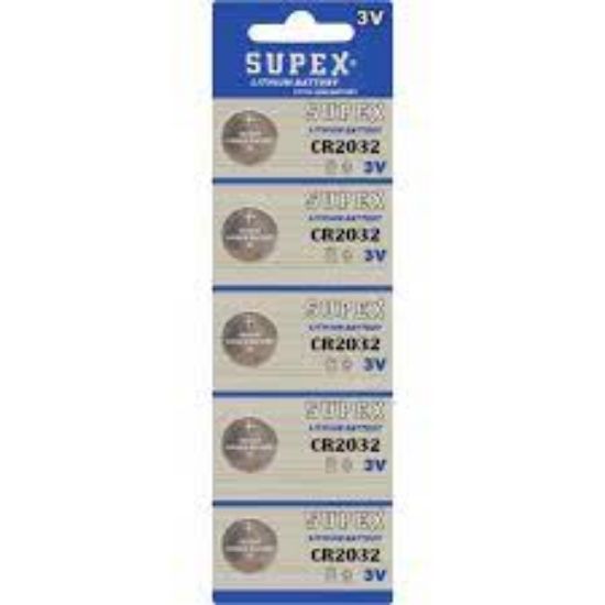 Supex Cr2032 3V Lityum 5Li Blister Pil resmi