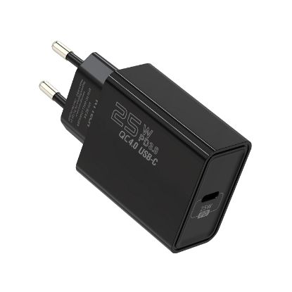 Hytech HY-XE44 25W Type USB-C PD3.0/Quick Charge QC4.0 Type-C Kablolu Şarj Adaptörü resmi