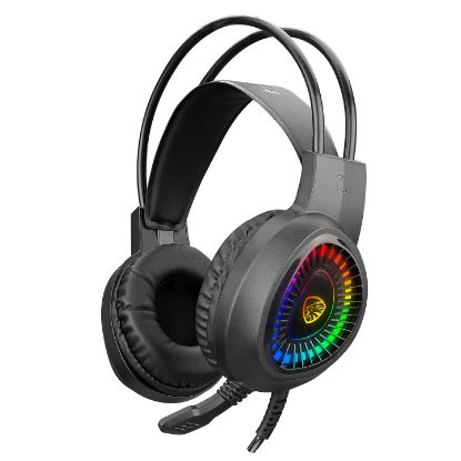 Hytech HY-G3 EAGLE Siyah 7.1 Usb Surround RGB Ledli Gaming Oyuncu Mikrofonlu Kulaklık resmi