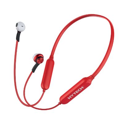 Hytech HY-XBK589 Kırmızı TF Kartlı Mıknatıslı Bluetooth Spor Kulak içi Kulaklık & Mikrofon resmi