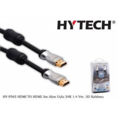 Hytech HY-W290 1.3mt Mini Hdmi m-m 1.4 Versiyon 24k 3d Gold Kablo resmi