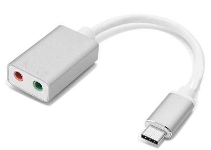 Hytech HY-USBC35 USB TYPC 3.1 İkili Ses Kablosu resmi