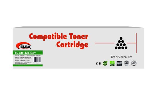 OfisPc Brother TN-340Y Muadil Sarı Toner TN-310Y/TN-320Y 4150/4570/9460/9560  resmi