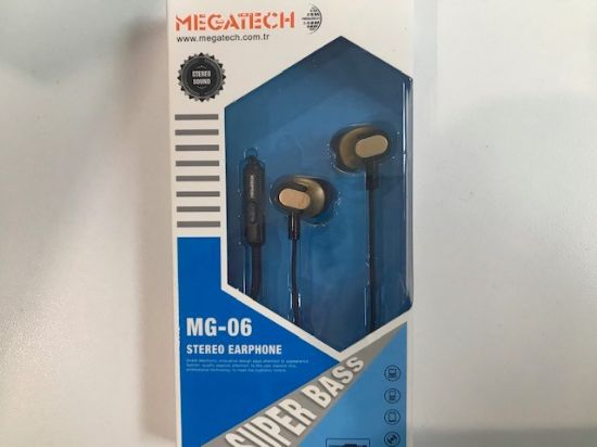 Megatech MG-06 Gold Mikrofonlu Kulaklık resmi