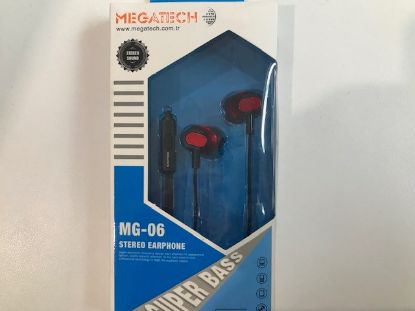 Megatech MG-06 Kırmızı Mikrofonlu Kulaklık resmi