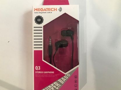 Megatech QG-03 Siyah Mikrofonlu Kulaklık resmi