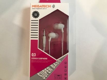 Megatech QG-03 Beyaz Mikrofonlu Kulaklık resmi