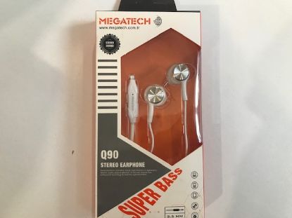 Megatech QG-90 Beyaz Mikrofonlu Kulaklık Mıknatıslı  resmi