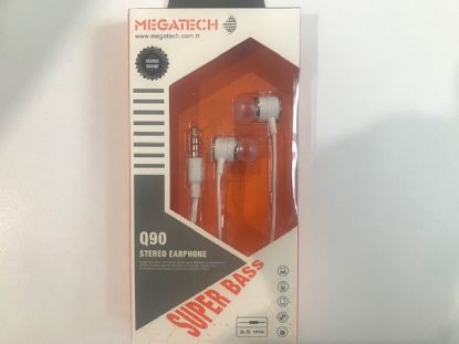 Megatech Q90 Beyaz Mikrofonlu Kulaklık resmi