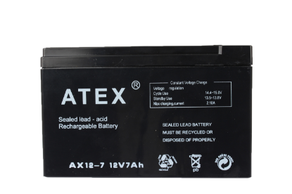 Atex AX-12V 12AH Bakımsız Kuru Akü resmi