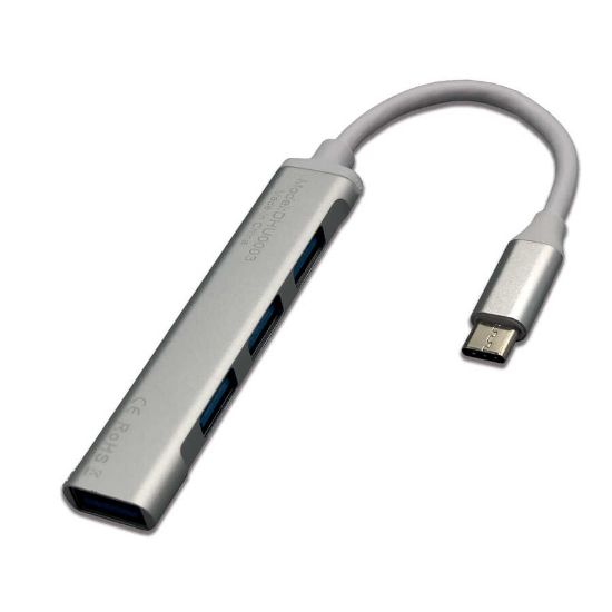 Dexim DHU0003-Dexim Elite USB-Typ-c to 4 Port USB-A Hub resmi