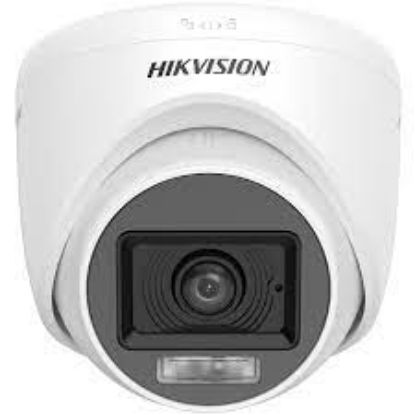 Hikvision DS-2CE76D0T-LPFS 2Mp 1080P 2.8mm Sabit Lens Ir ColorVu Dome Kamera resmi