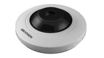Hikvision DS-2CD2935FWD-I 3 MP Fisheye Fixed Dome Ip Network Camera resmi