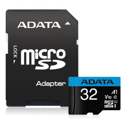 Adata 32GB Premier microSDHC Card with Adapter UHS-I Class10 V10 Hafıza Kartı resmi