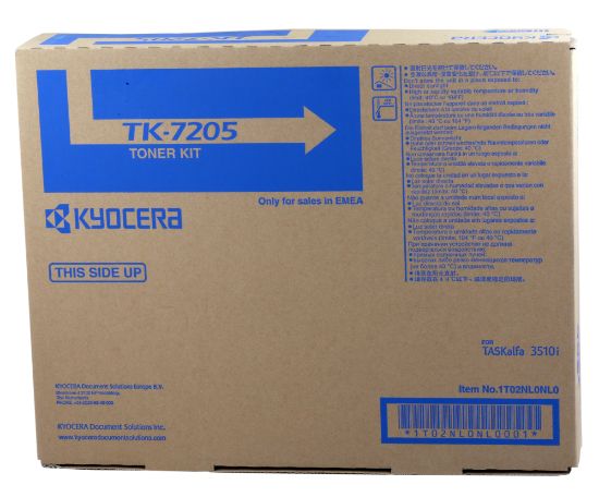 Kyocera TK-7205 Orjinal Fotokopi Toneri Taskalfa 3510i/3511i 35.000 Sayfa resmi