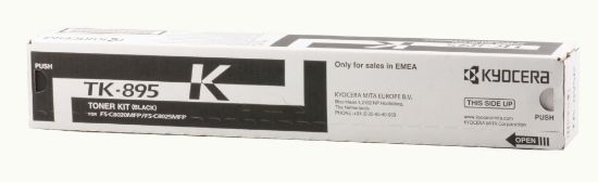Kyocera TK-895K Black Siyah Orjinal Fotokopi Toneri FS-C8020/8025/8520/8525 12.000 Sayfa resmi