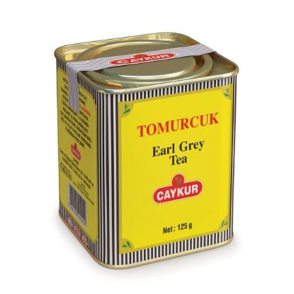 Çaykur Tomurcuk Çay Early Grey Tea 125 gr Teneke resmi