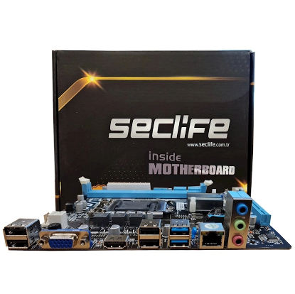 Seclife H81JEL Intel LGA1150 H81 DDR3 MATX 1150p Anakart resmi