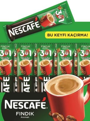 Nestle Nescafe 3ü1 Arada Fındıklı 48 Adet 17G Leia Hazelnut 12515292 resmi
