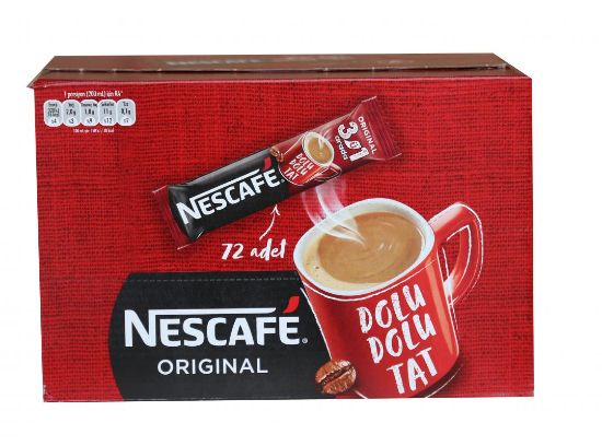 Nestle Nescafe 3ü1 Arada Phnx 72 Adet 17,5gr (12527172) resmi