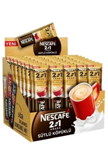 Nestle Nescafe 2ın1 Arada 48li Sütlü Köpüklü Milk Foamy 12512020 resmi