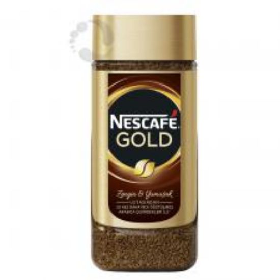 Nestle Nescafe Gold Jar Signature Cam Kavonoz 100gr 12438578 (Kafeinsiz) resmi
