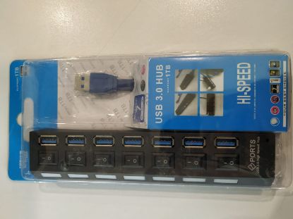Gabble GB-701A 7 Port USB 3.0 Çoklayıcı  Anahtarlı resmi