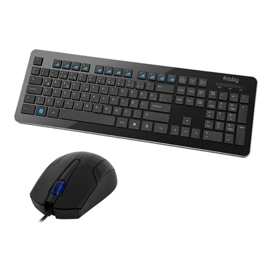 Frisby FK-W156QU USB Q TR Kablosuz Siyah Klavye Mouse Set  resmi