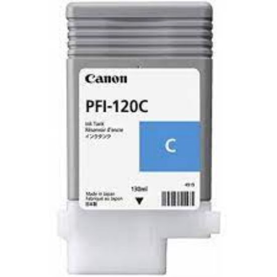Canon PFI-120 C Cyan Mavi Plotter Kartuş resmi