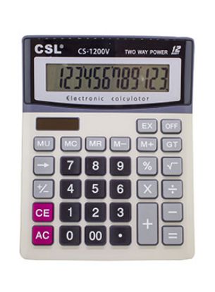 CSL CS-852 12 Hane Masa Tipi Hesap Makinesi resmi