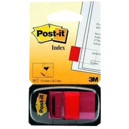 Post-İt İndeks 50 Lİ Kırmızı 680-1 resmi