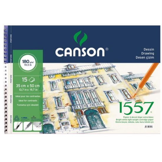 Canson Resim Defteri 1557 Resim Ve Ç.B.180 GR 35x50 15 YP resmi