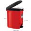 Ark Çöp Kovası Plastik Kapaklı Pedallı 9 Lt 1380 resmi