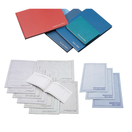 Bayındır Üye Kayıt Defteri Ciltli 72 YP 24x34 resmi