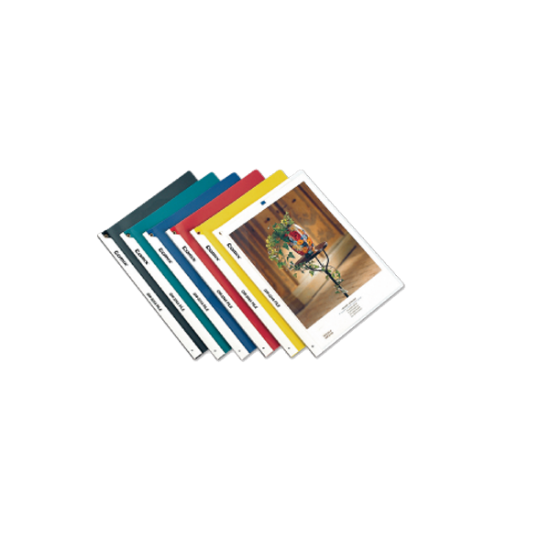 Comix Sıkıştırmalı Dosya Sırttan Klips Şeffaf Renkler QW324A resmi