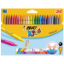 Bic Pastel Boya Plastidecor Karton Kutu Yuvarlak 24 Renk 829772 resmi