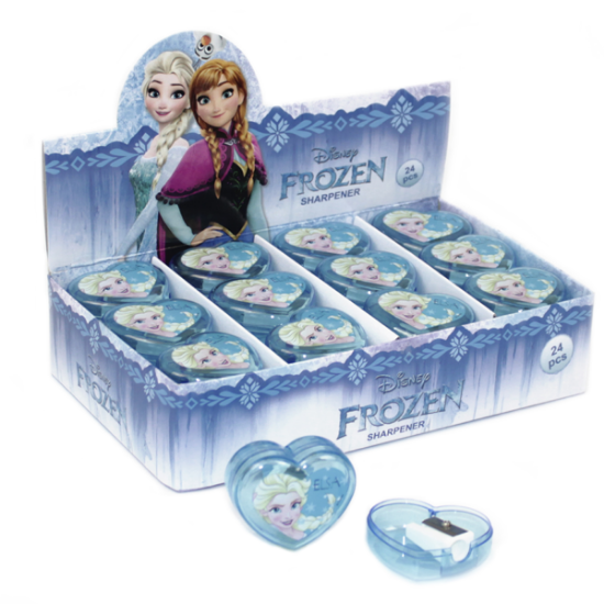 Dolphin Kalemtıraş Kalp Frozen FR-021705 (24 Adet) resmi