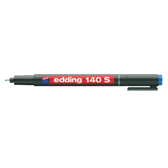 Edding Asetat Kalemi Permanent S Seri 0.3 MM Mavi 140 S (10 Adet) resmi