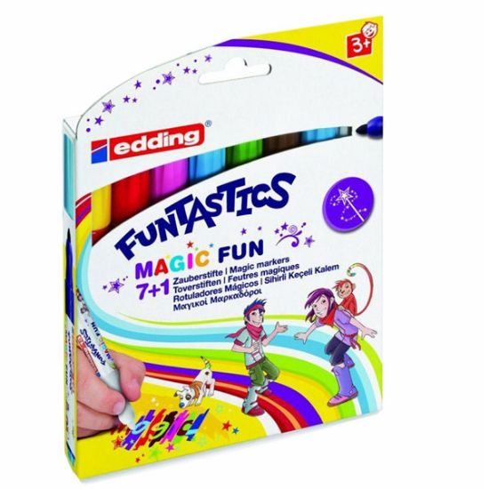 Edding Keçeli Kalem Yuvarlak Uçlu Funtastıcs Sihirli 13  resmi