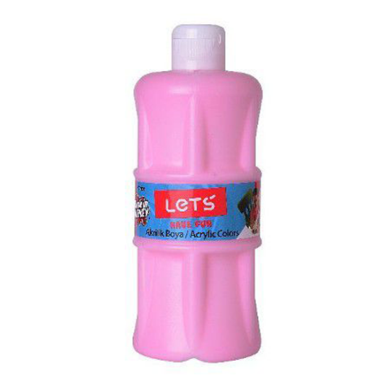 Lets Akrilik Boya 500 ML Pembe L-5304 resmi