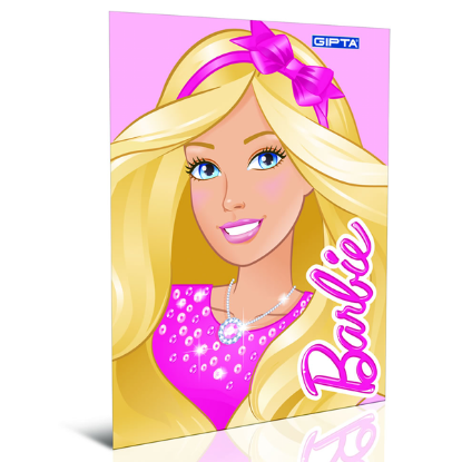 Gıpta Defter Barbie Plastik Kapak Kareli 40 YP A5 5473 (12 Adet) resmi
