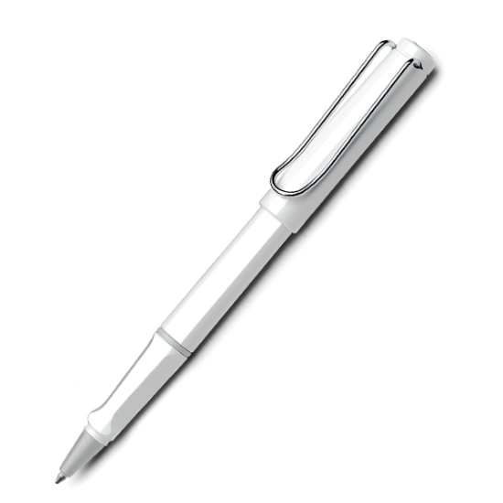 Lamy Roller Kalem Safari Parlak Beyaz 319-B resmi