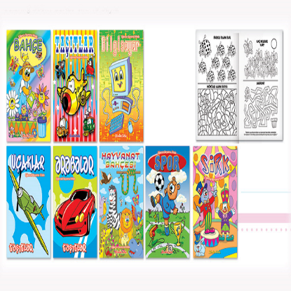 Keskin Color Boyama Kitabı Eğlence Karışık 20x28 240500-99 resmi