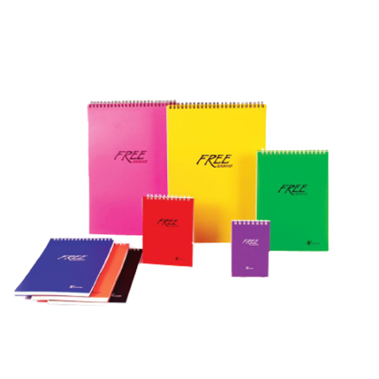 Keskin Color Bloknot Free Office Spiralli Kareli 80 YP A6 145202-99 (36 Adet) resmi
