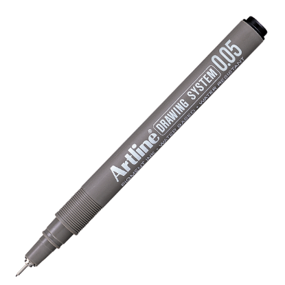 Artline Çizim Kalemi 0,05 MM Siyah EK-2305 (12 Adet) resmi
