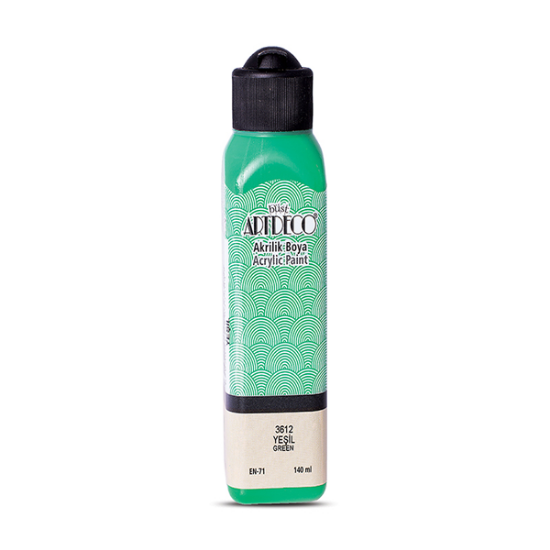 Artdeco Akrilik Boya 140 ML Yeşil 070R-3612 resmi