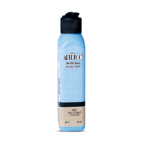 Artdeco Akrilik Boya 140 ML Bulut Mavi 070R-3609 resmi