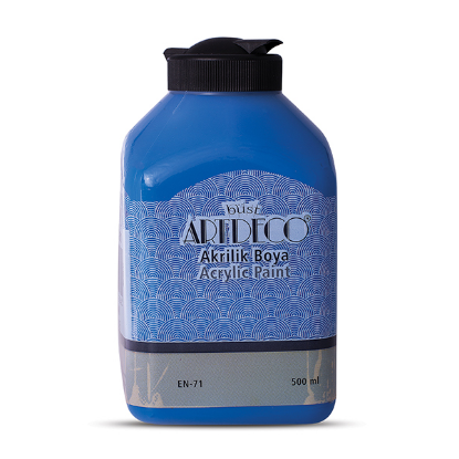 Artdeco Akrilik Boya 500 ML Mavi 070L-3610 resmi