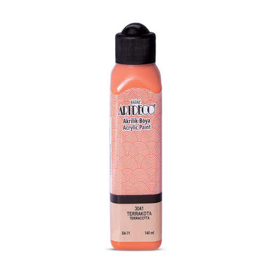 Artdeco Akrilik Boya 140 ML Terrakota 070R-3041 resmi