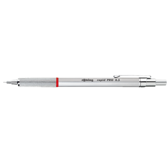 Rotring Versatil Kalem Rapid Pro 0.5 MM Gümüş 1904255 resmi